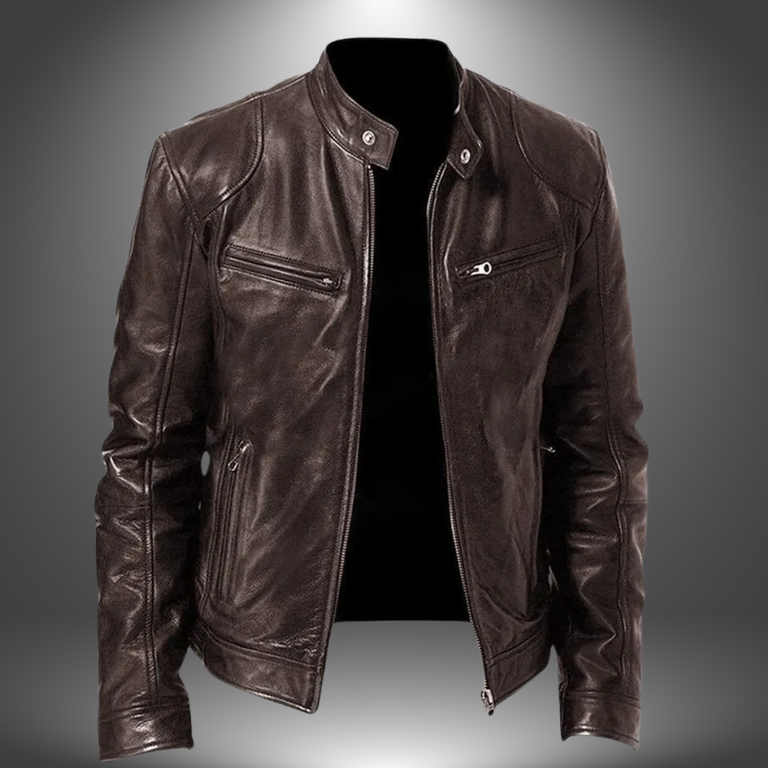 Lenoir™ | Handwerklich gefertigte Lederjacke für Männer
