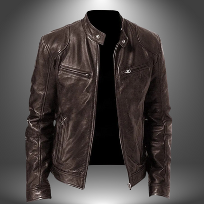 Lenoir™ | Handwerklich gefertigte Lederjacke für Männer