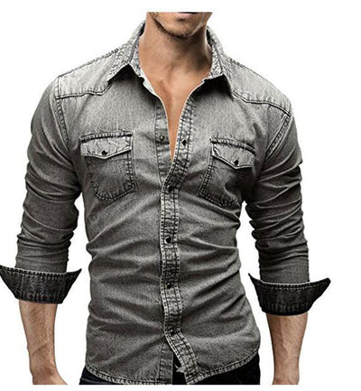 Lex™ - Modernes Denim-Hemd