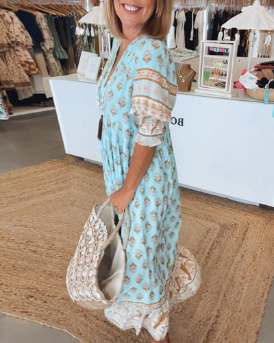 Alma | Bedrucktes Kleid, das Sie lebendig fühlen lässt