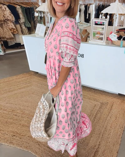 Alma | Bedrucktes Kleid, das Sie lebendig fühlen lässt