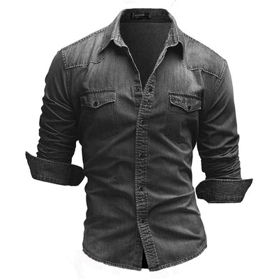 Lex™ - Modernes Denim-Hemd